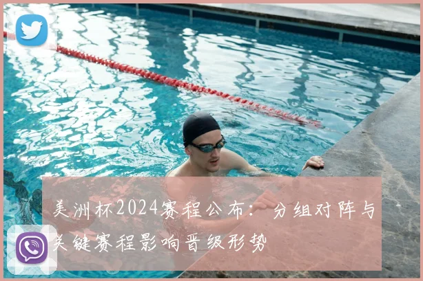 美洲杯2024赛程公布：分组对阵与关键赛程影响晋级形势