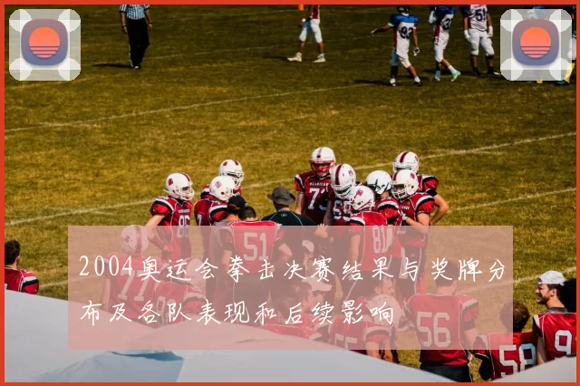 2004奥运会拳击决赛结果与奖牌分布及各队表现和后续影响
