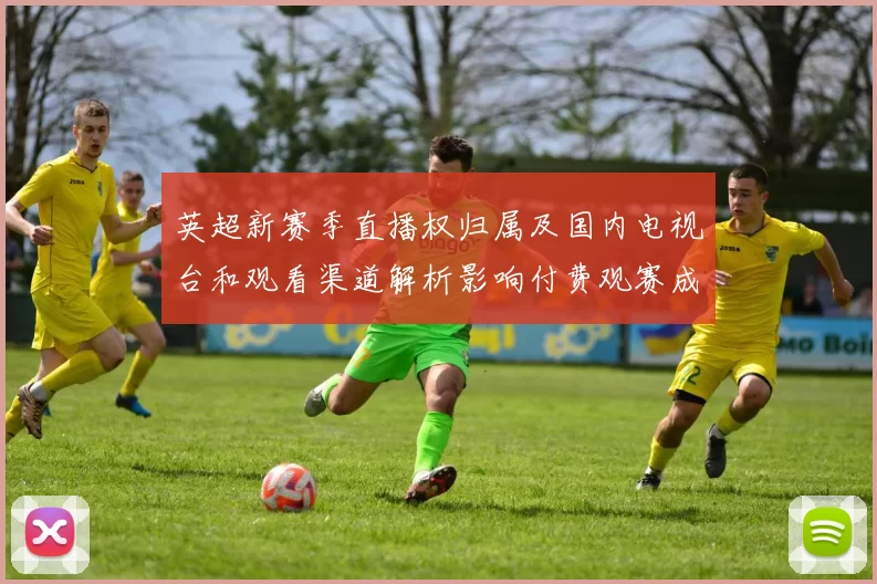 英超新赛季直播权归属及国内电视台和观看渠道解析影响付费观赛成本与覆盖
