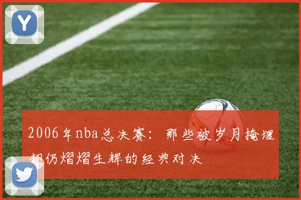 2006年nba总决赛：那些被岁月掩埋却仍熠熠生辉的经典对决